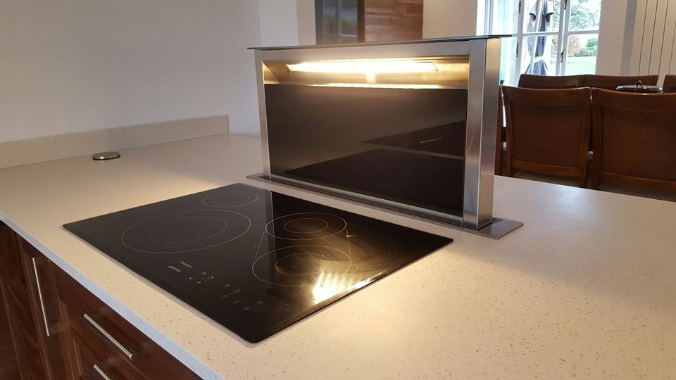 Induction Hob With Extractor