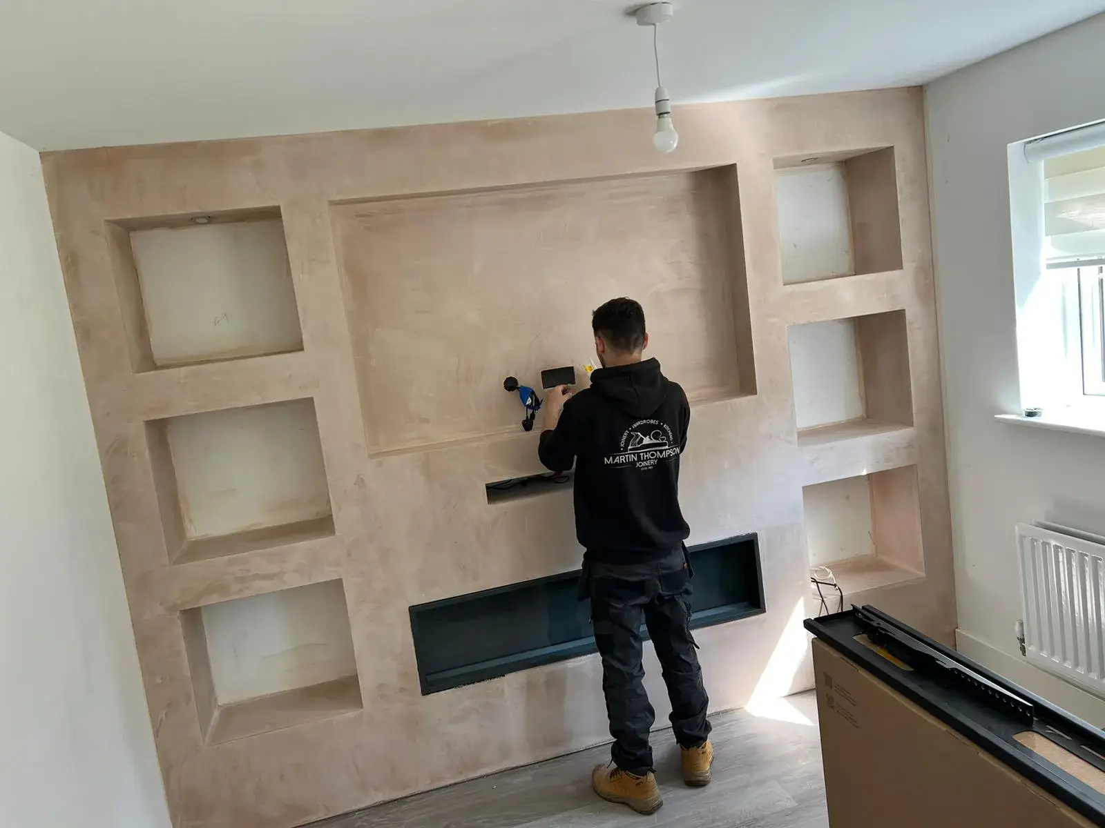 Finishing Touches - media wall