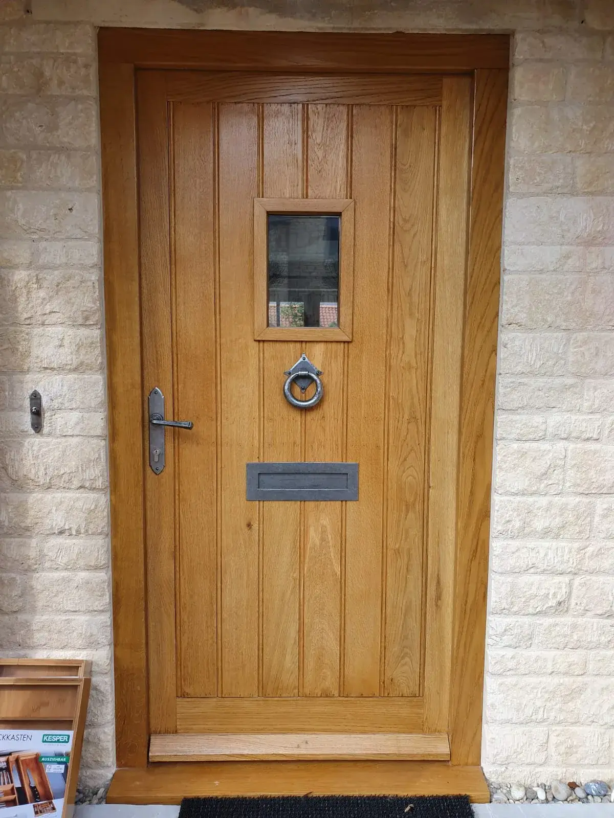 Oak Cottage Front Entrance Door