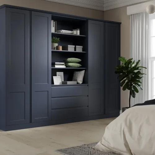 Indigo Fitted Wardrobe