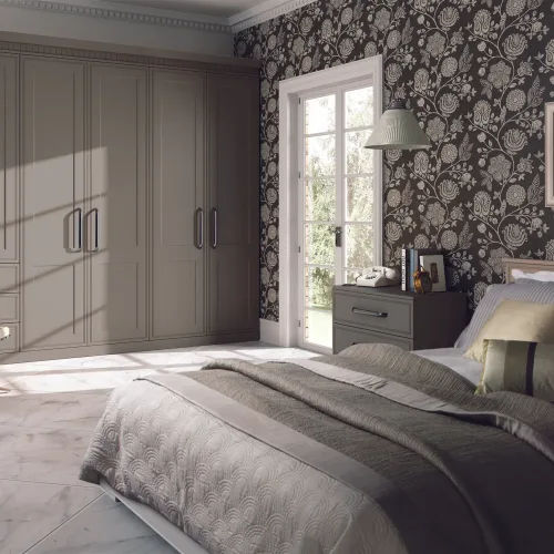 Stone Grey Fitted Wardrobe